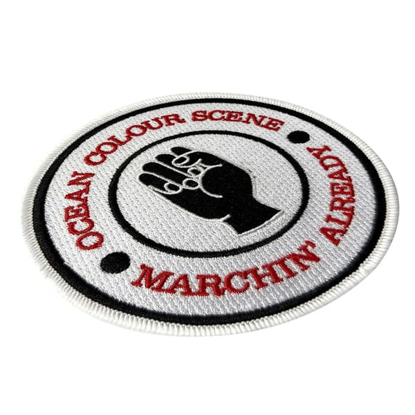 Ocean Colour Scene Woven Iron On Patch