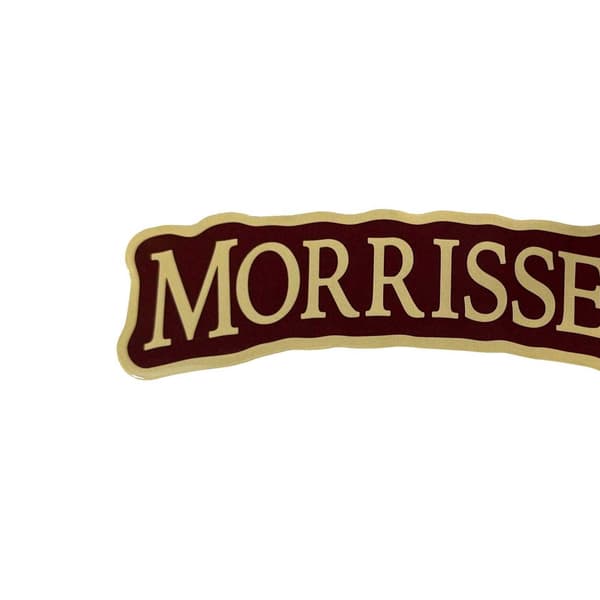 Morrissey Kaareva Logo Tarra