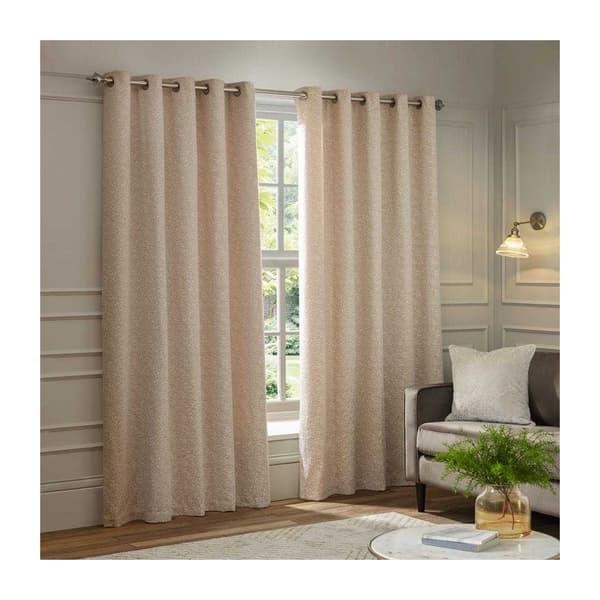 Paoletti New Galaxy Chenille Eyelet Curtains