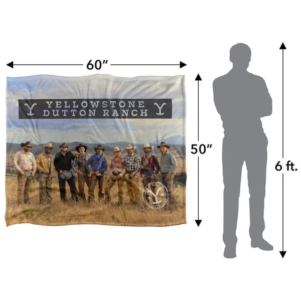 Yellowstone Dutton Ranch Silky Hands Supersoft-peitto