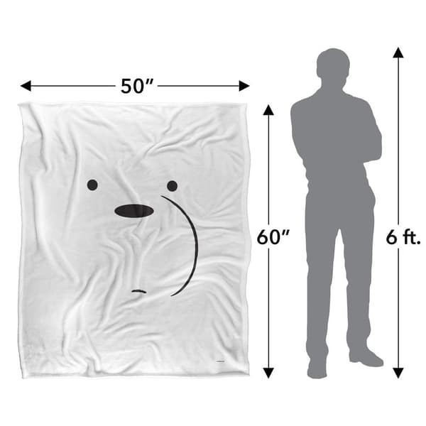 We Bare Bears Silky Ice Bear Supersoft Filt