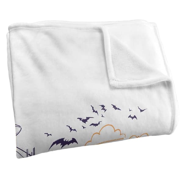 Batman Kanji Chibi Blanket