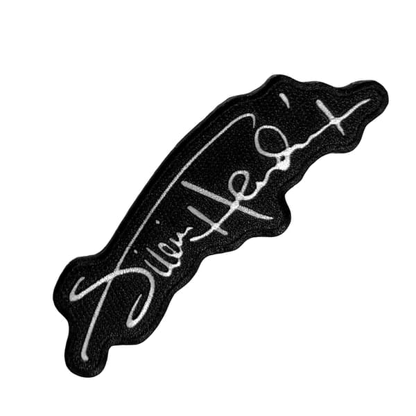 Jimi Hendrix Logo Woven Signature Iron On Patch