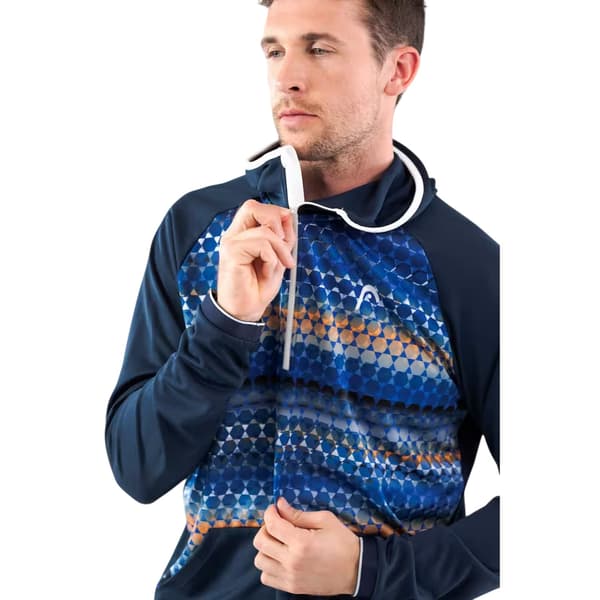 Head Mens Geometric Pattern Regular Raglan Sweatshirt