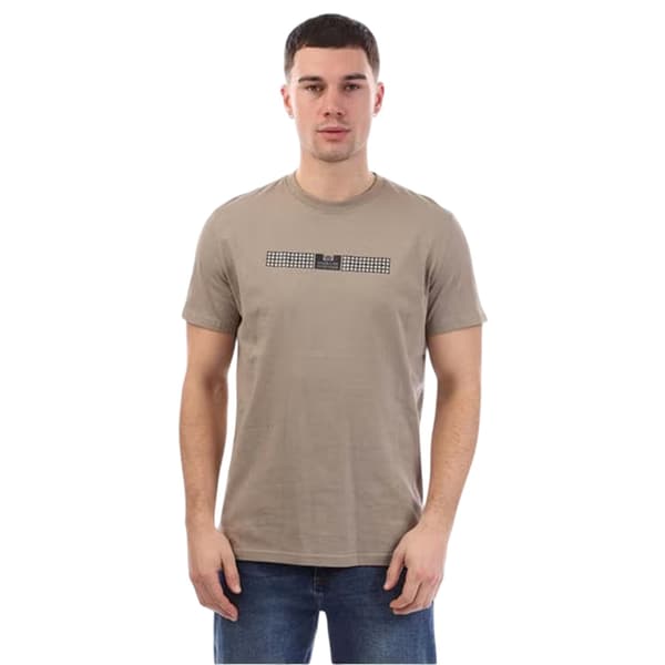 Weekend Offender Miesten Shareck Ruudullinen Normaali T-paita
