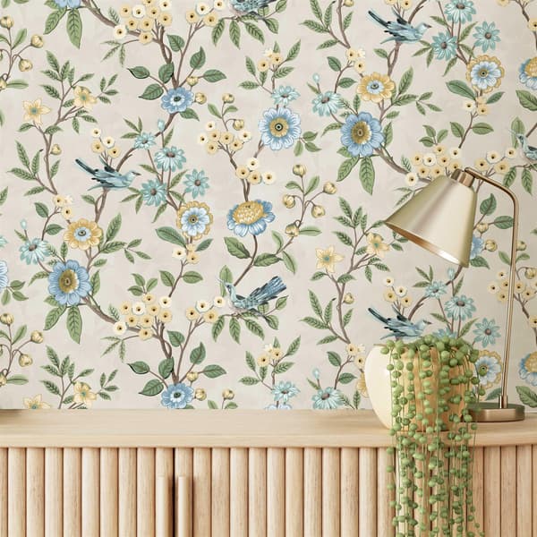 Fine Decor Eleanor Blommig Tapet