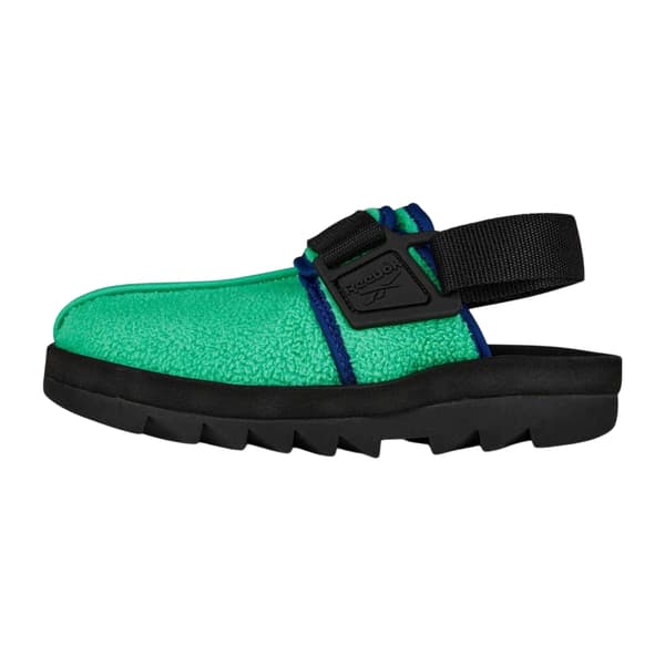 Reebok Dam/Kvinnor Fleece Chunky Flat Clogs