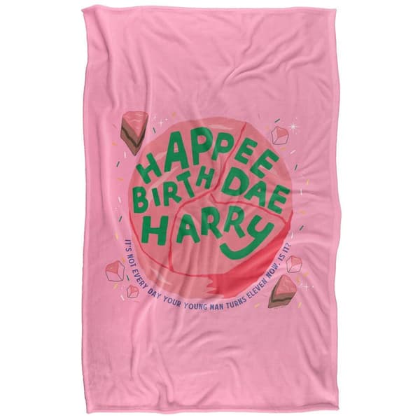 Harry Potter Happee Birthdae Blanket