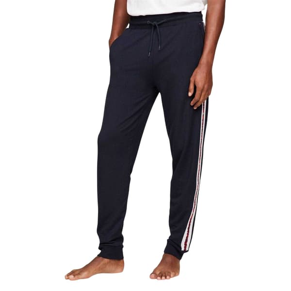 Tommy Hilfiger Herr Bomulls Logo Joggingbyxor