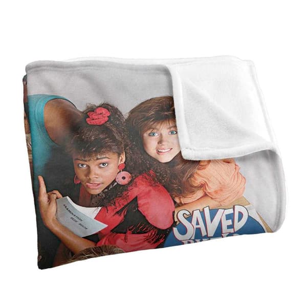 Saved By The Bell Silky Group Shot Supersoft Blanket