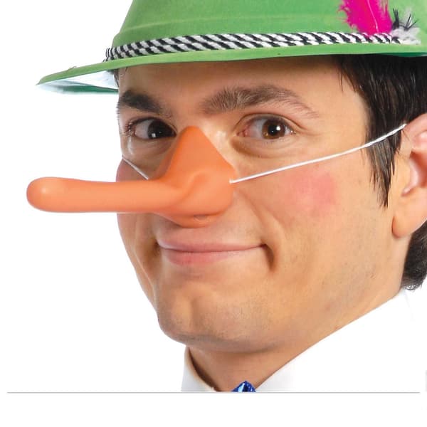 Fiestas Guirca Plastic Plain Fake Nose