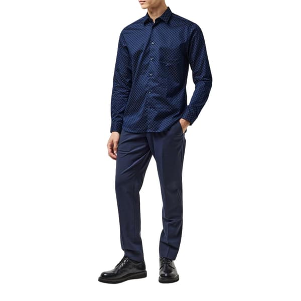 Ted Baker Mens Geometric Slim Formal Shirt