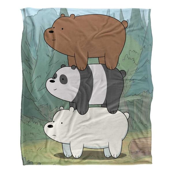 We Bare Bears Silky Stack Supersoft Filt