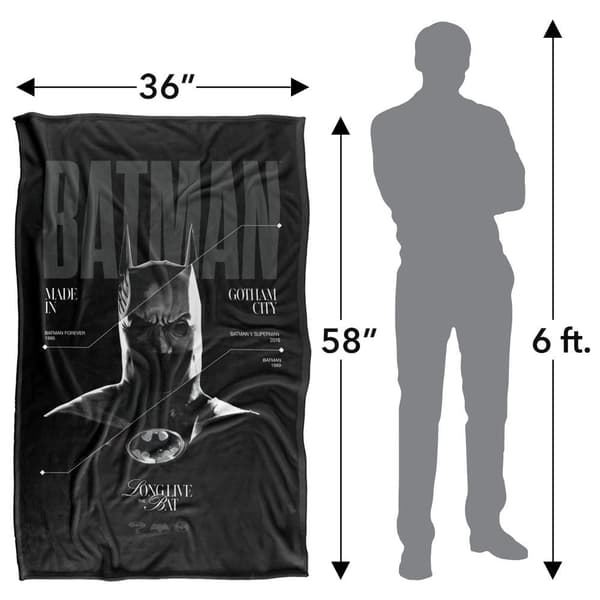 Batman Classic Soft Touch Blanket