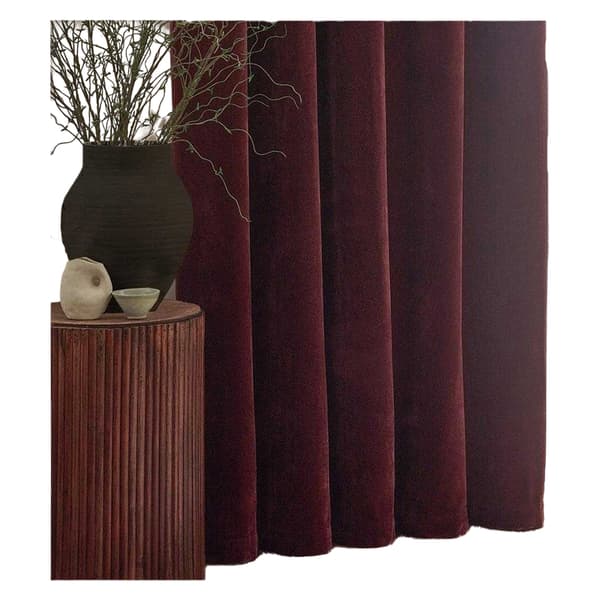 Furn Heavy Chenille Eyelet Curtains
