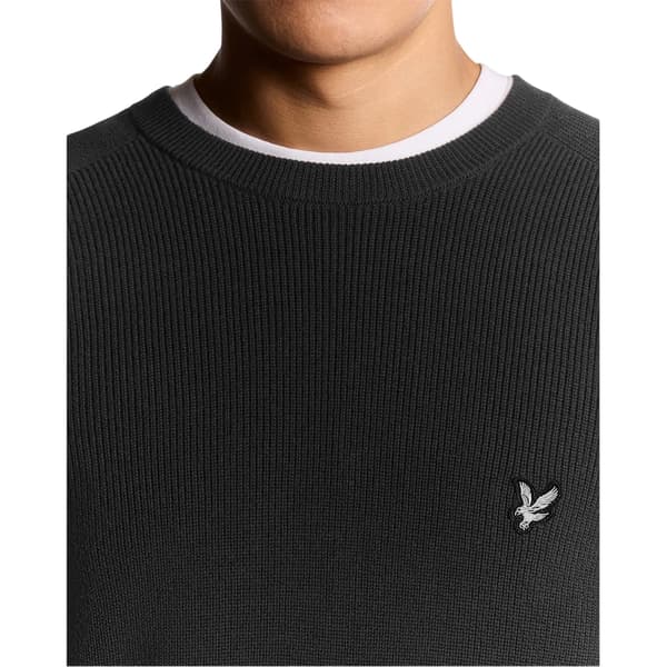 Lyle & Scott Herrtröja med ribbad raglan
