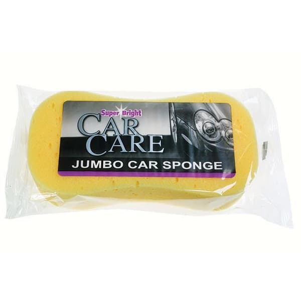 Super Bright Car Sponge Jumbo