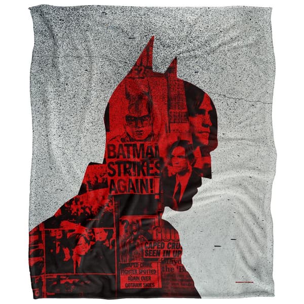 The Batman Strikes Again Blanket
