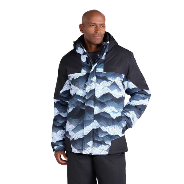 Mountain Warehouse Mens Shadow II Printed Ski Jacket