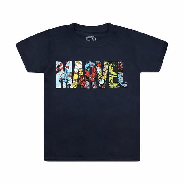 Marvel Drenge tegn T-shirt