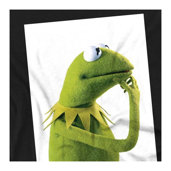 Muppetit Unisex Aikuisten Kermit T-paita