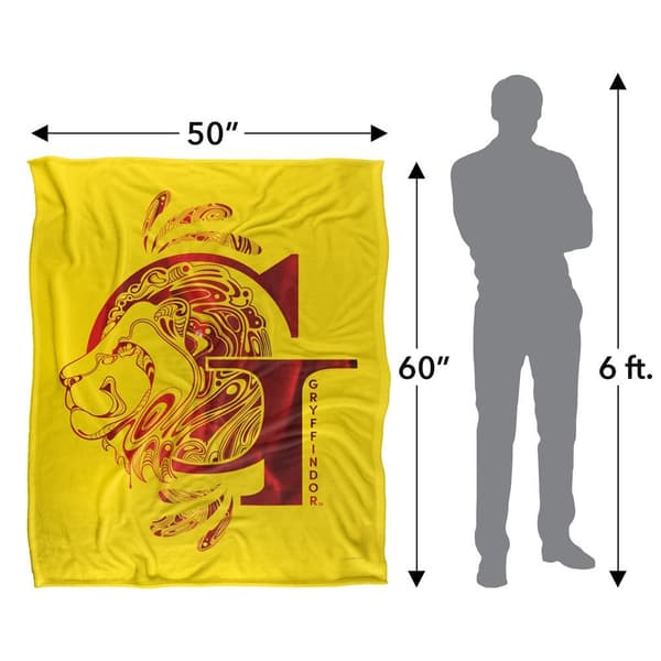 Harry Potter Gryffindor Abstract Blanket