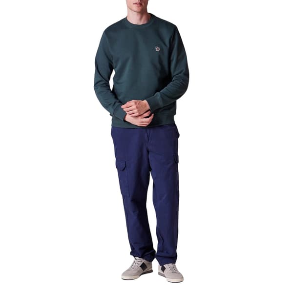 Paul Smith Mens Zebra Crew Neck Sweatshirt