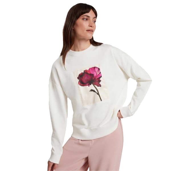 Ted Baker Dam/Dam Floral Appliqué Patch Tröja