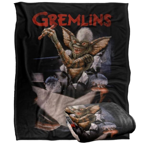 Gremlins Mohawk Affisch Mjuk Filt