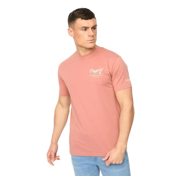 Crosshatch Tryplex T-shirt i bomull för män (5-pack)