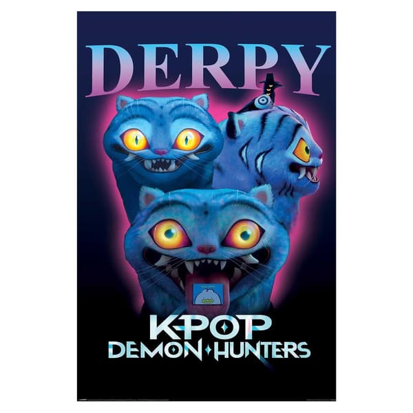 K-Pop Demon Hunters Derpy Poster