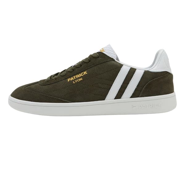 Patrick Mens Lyon Suede Cupsole Trainers