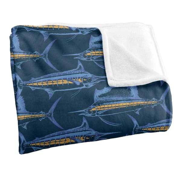 JQ Licensing Silky Billfish Supersoft Blanket