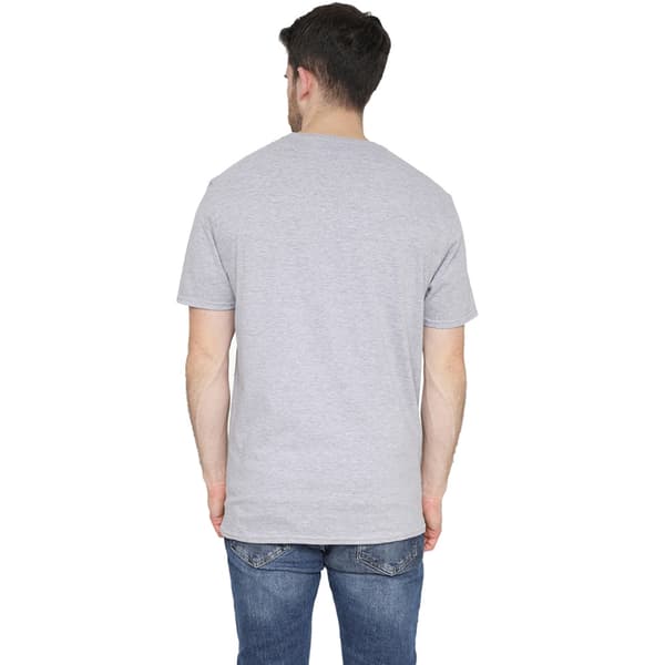 Batman Herr Graffiti Heather Logotyp T-shirt