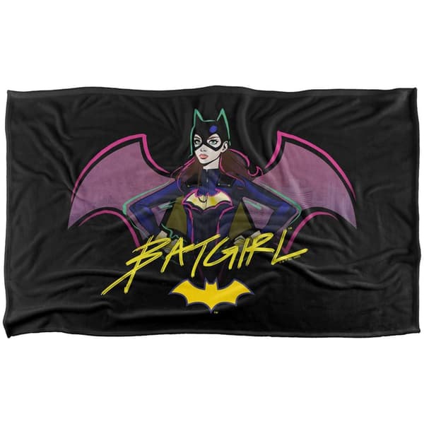 Batman Batgirl Soft Touch Blanket