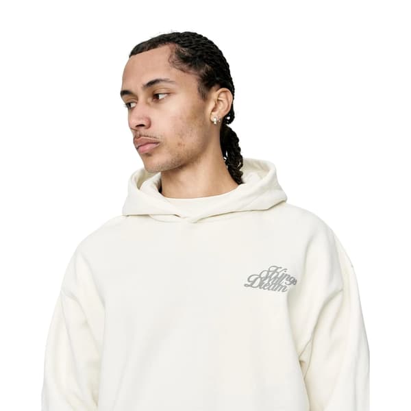 Kings Will Dream Mens Studio Script Back Print Hoodie