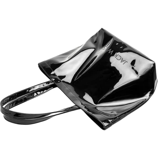 Jack Wills Patent Polyurethane Tote Bag