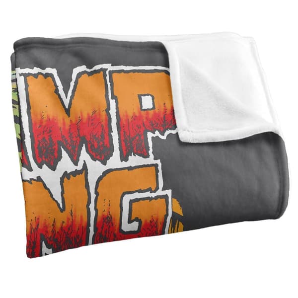 Justice League Swamp Thing Soft Touch Blanket