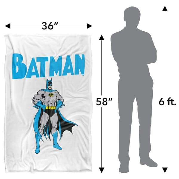 Batman Stance Character Poses Pehmeä Peitto
