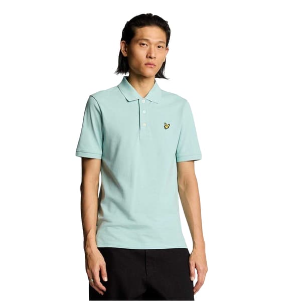 Lyle & Scott Kortärmad Pikétröja för Herr
