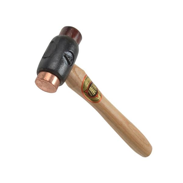 Thor Hammer af kobber/skind