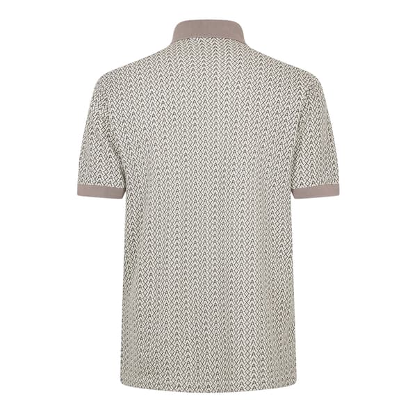 Armani Exchange Herr Monogram Kortärmad Pikétröja