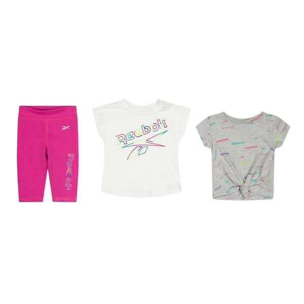 Reebok Barn Logotyp Topp & Botten Set