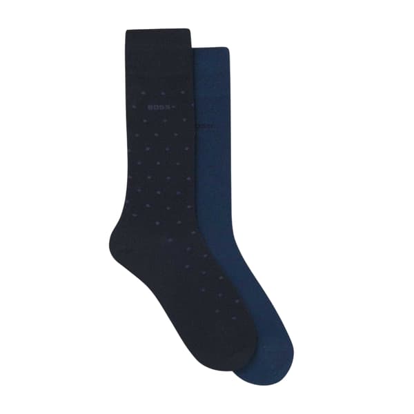Boss Unisex Vuxen Logotyp Ankelstrumpor (2-pack)