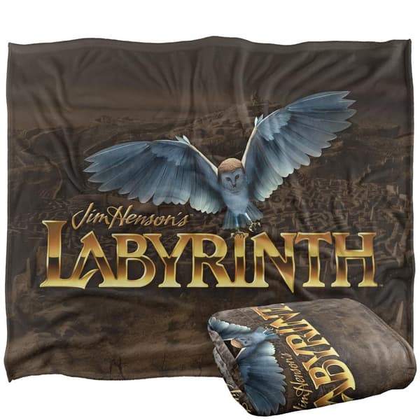 Labyrinth Logo Maze Silky Owl Supersoft-peitto