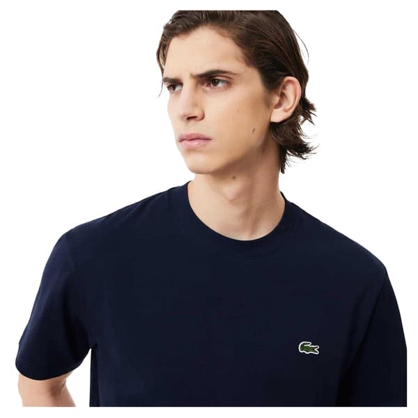 Lacoste Herr T-shirt med broderad logotyp
