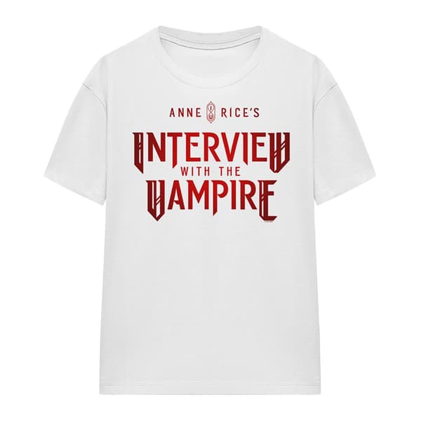 Interview With The Vampire T-shirt med röd logotyp för damer