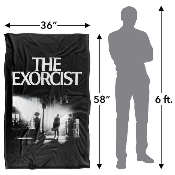 The Exorcist Poster Supersoft Blanket