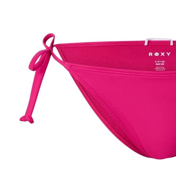 Roxy Womens/Ladies Plain Side Tie Bikini Bottoms