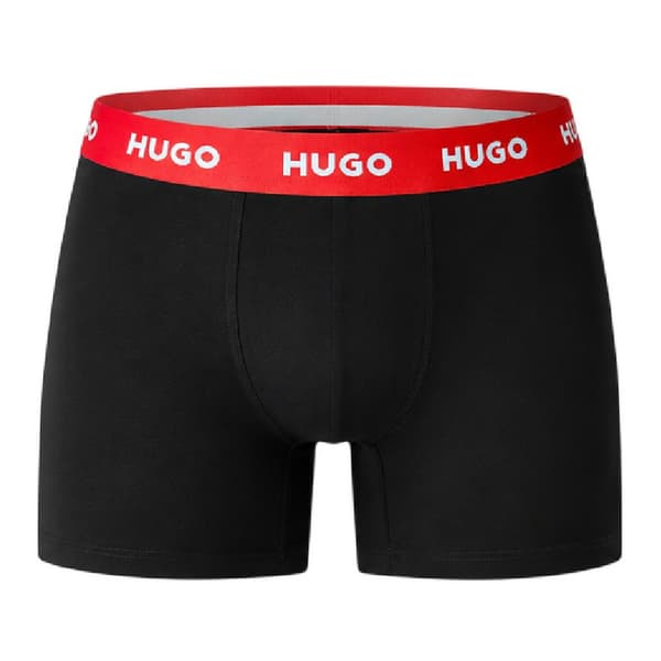 Hugo Herr Upprepande Logotyp Boxer Briefs (3-pack)